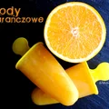 Jednoskładnikowe lody pomarańczowe