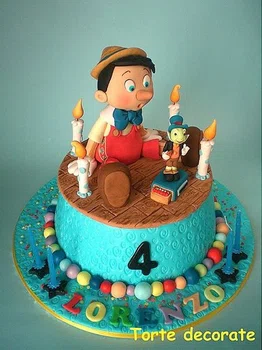 Tort z Pinokiem