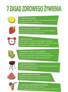 7 ZASAD ZDROWEGO ŻYWIENIA