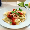 Ravioli ze szpinakiem i ricottą