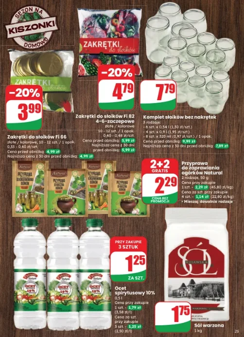 Zdjęcie Zestaw do przetworów z Dino to HIT! 7 niezbędnych składników, a ceny już od 1,25 zł #1