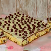 Piegusek budyniowy - efektowne ciasto bez pieczenia
