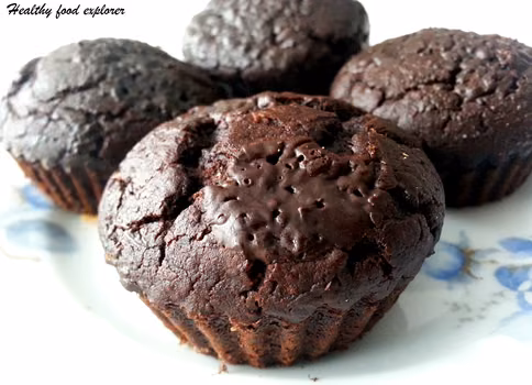 Fasolowe muffinki brownie