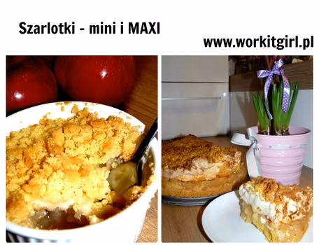 Szarlotki - Mini i Maxi