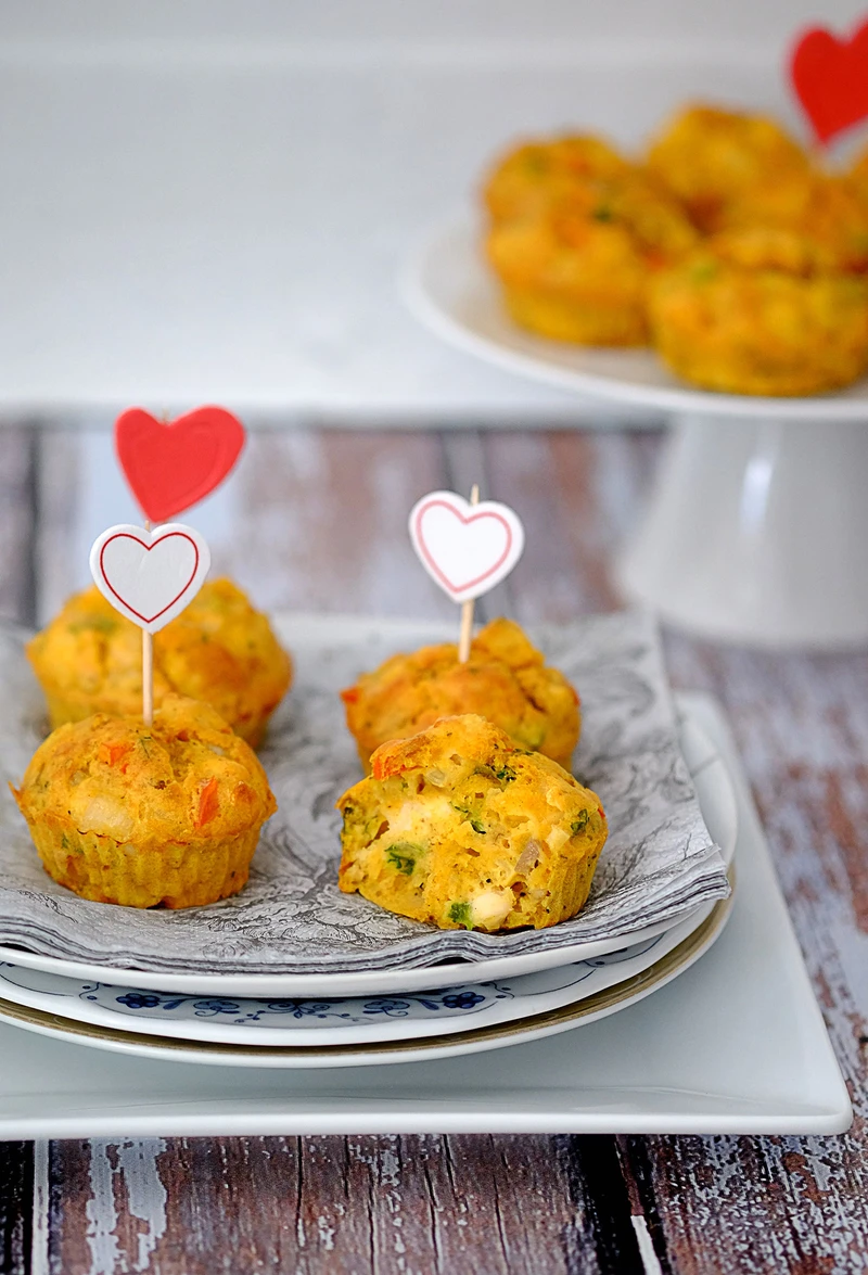 Muffiny z kurczakiem