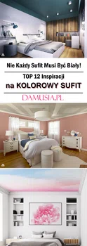 Nie Każdy Sufit Musi Być Biały – TOP 12 Inspiracji na Kolorowy Sufit
