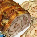 ROLADA ZE SCHABU PIECZONA Z BOCZKIEM-WĘDZONYM DOMOWA WĘDLINA, wspaniały schab na kanapki +FILM