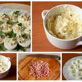 Jajka faszerowane szynką
