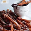 Churros na soku pomarańczowym