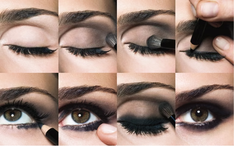 Makijaż smoky eyes