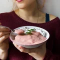 Lody truskawkowe na kaszy jaglanej