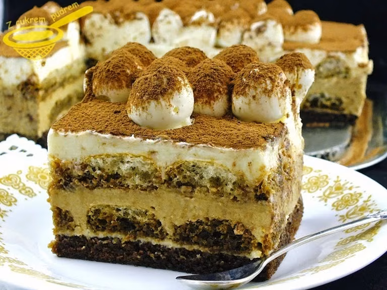 Sernik na zimno - Tiramisu