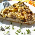 Tarta 3 SERY z pieczarkami