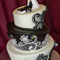 Tort weselny z humorem