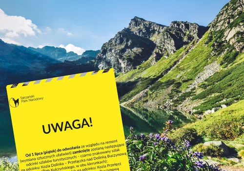 Popularne szlaki w Tatrach zamknięte!