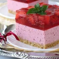 Sernik truskawkowy na zimno - PRZEPIS