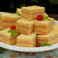 wafle z galaretką