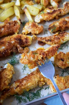 Fit pieczone nuggetsy