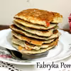 Placki z serka wiejskiego z papryką
