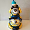 Torcik z minionkami