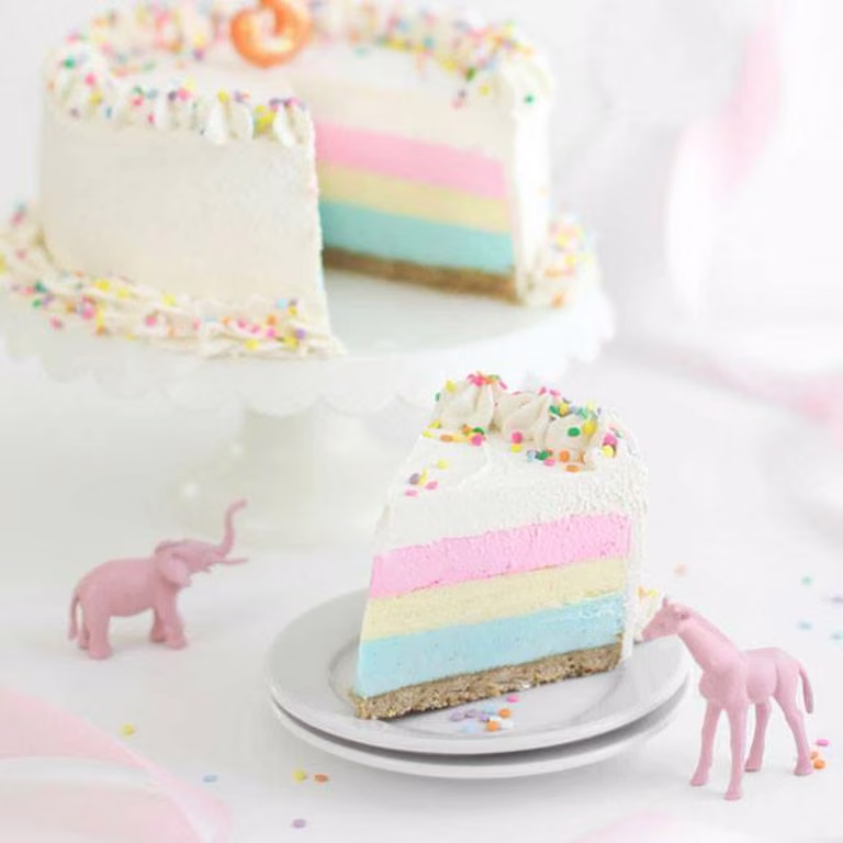 Pastelowy torcik
