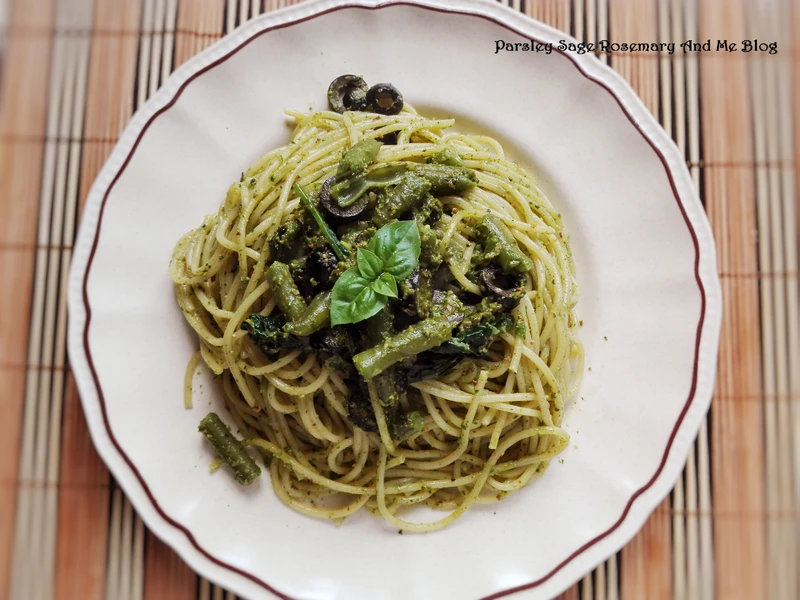 Pesto Pasta (Vegan)