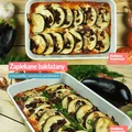 Zapiekane bakłażany z mozzarellą i suszonymi pomidorami