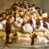 Czekoladowa Pavlova z kremem kawowym – elegancki deser na każdą okazję 🍫