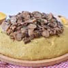 Włoska polenta z duszonymi grzybami