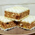 Wafel z mlekiem w proszku i bakaliami