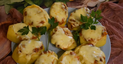 Pieczone ziemniaki Polonezy