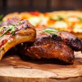 Żeberka w sosie barbecue
