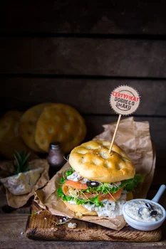 Sandwiche z mini foccacii