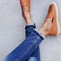 Karmelowe espadryle