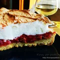 Ciasto z rabarbarem i truskawkami