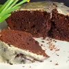 Wielkanocna babka czekoladowo migdałowa niczym brownie. Bez glutenu