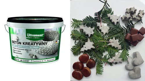 Dekoracje z betonu kreatywnego