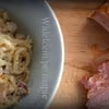 Serowa spaghetti carbonara