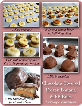 Przekąski z bananem