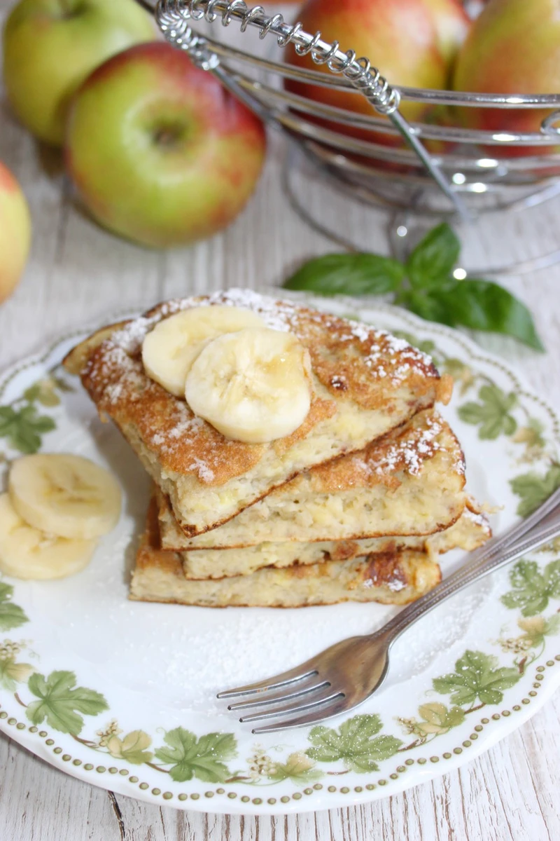 Fit omlet bananowy