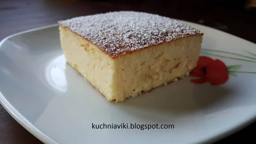 Sernik śmietankowy jak ptasie mleczko