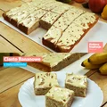 Ciasto bananowe z białą czekoladą