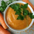 Zupa-krem z marchewki i soczewicy