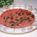Botwinka z ziemniakami