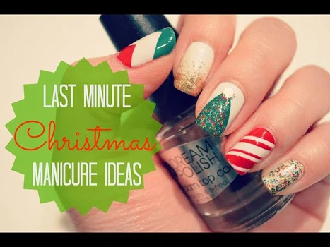 Paznokcie świąteczne na ostatnią chwilę!