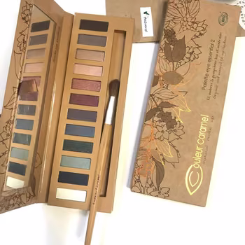 Couleur Caramel naturalne cienie do powiek - paletka 12 cieni