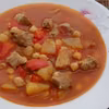 Zupa gulaszowa z cieciorką