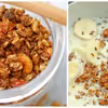 bardzo chrupiąca granola z orzechami