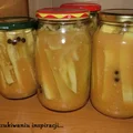 Cukinia w zalewie musztardowej z chili