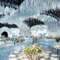 Zimowe dekoracje sali weselnej